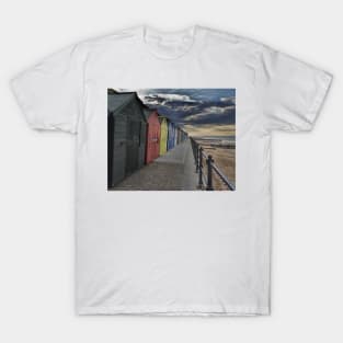 Mundesley Beach Huts T-Shirt